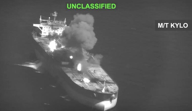 US strikes Iran oil tankers after missile attacks