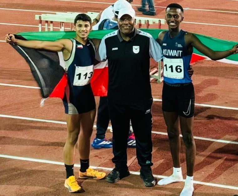 Kuwait’s track team wins three medals at Arab Championships