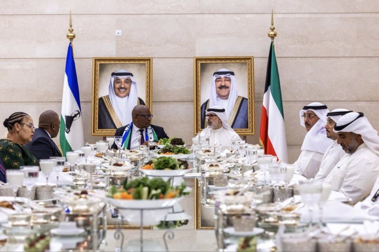 Sheik Jarrah receives Lesotho FM