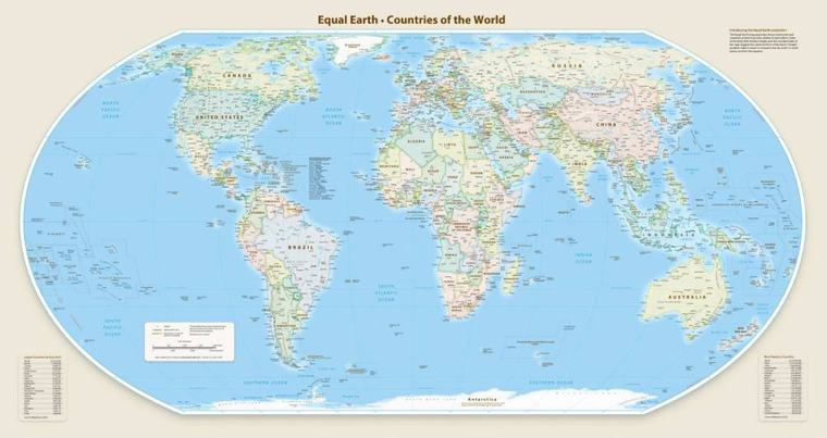 Africa bigger, US smaller: UN adopts new map