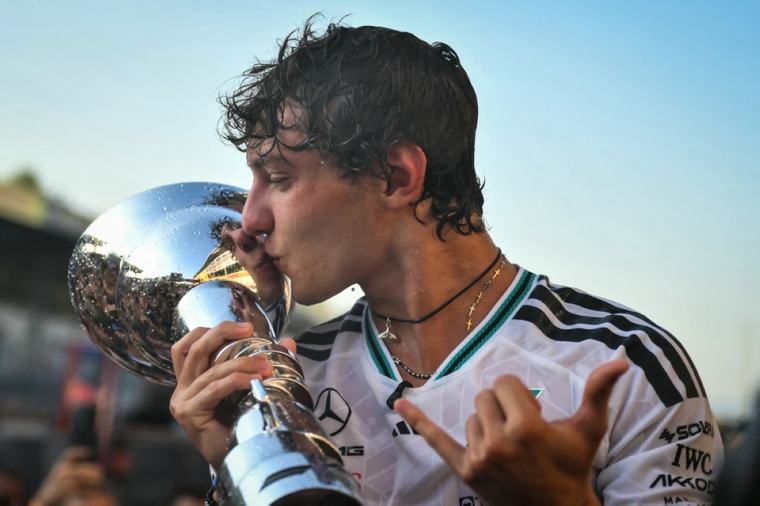 Sensational Antonelli wins Italian GP from back of grid
